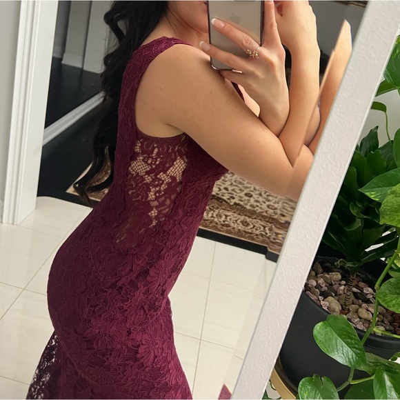 Mermaid style evening gown from Melanie Lynn - Picture 4 of 11